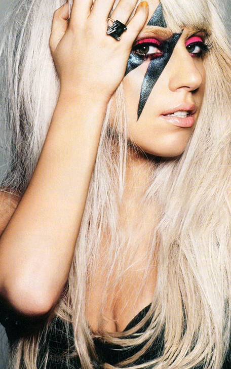 crazy makeup. Lady Gaga Makeup Look