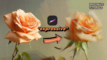How to Paint Impasto Flowers in Procreate