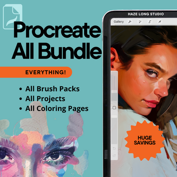 Haze Long Procreate ALL Bundle