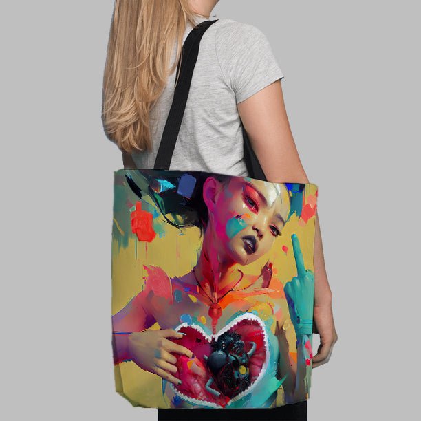 Anti Hero Tote Bag - Haze Long Fine Art and Resources Store