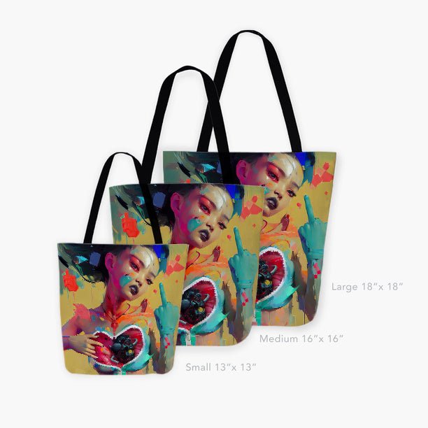 Anti Hero Tote Bag - Haze Long Fine Art and Resources Store