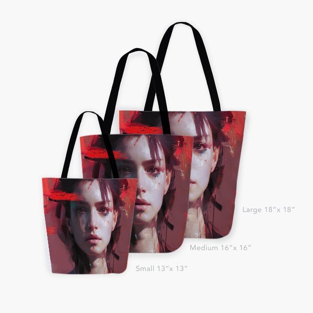 Artist's Reflection Tote Bag - Haze Long Fine Art and Resources Store