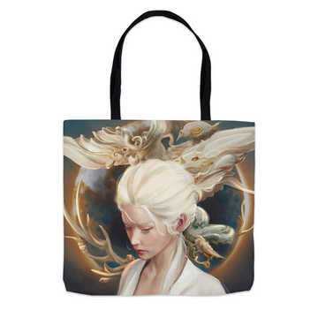 The Lucky Rooster Tote Bag - Haze Long Fine Art and Resources Store