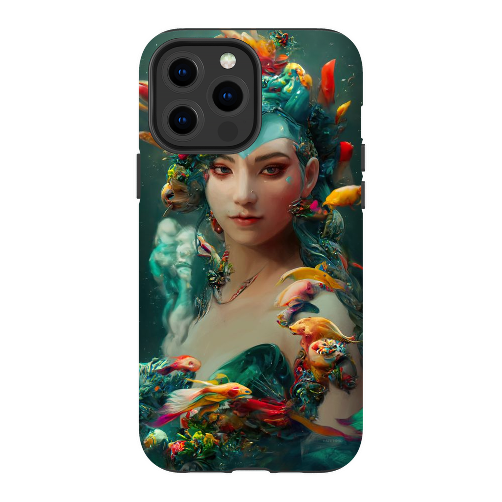 Pisces, The Empath Goddess of Healing Premium Tough Phone Case - Haze Long Fine Art and Resources Store