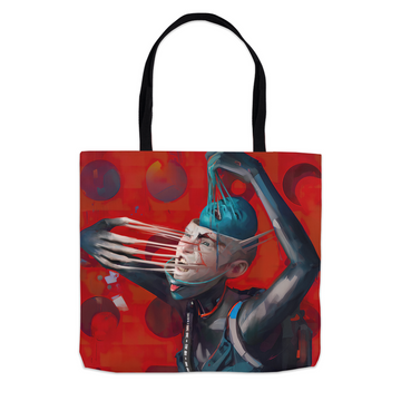 GTFO out of my head!!! Tote Bags