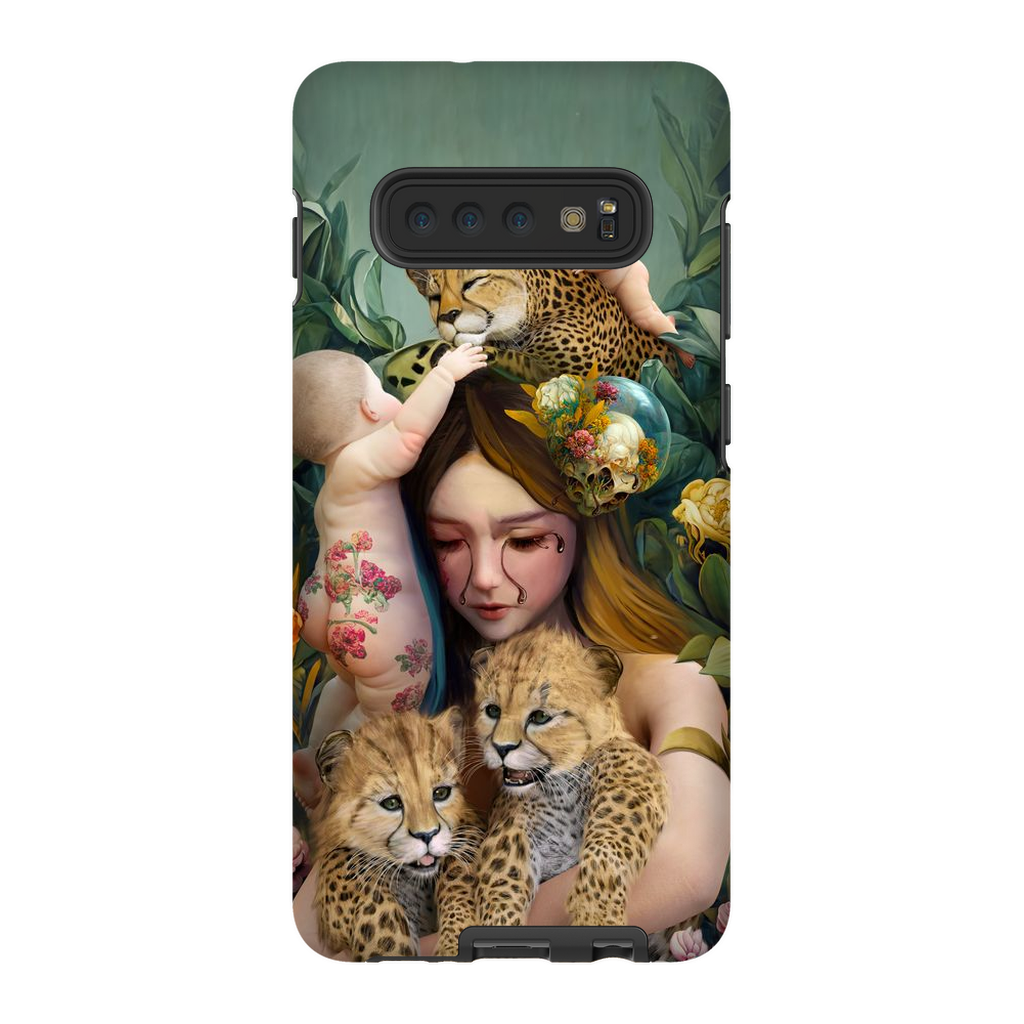 Black Tears Premium Tough Phone Case - Haze Long Fine Art and Resources Store