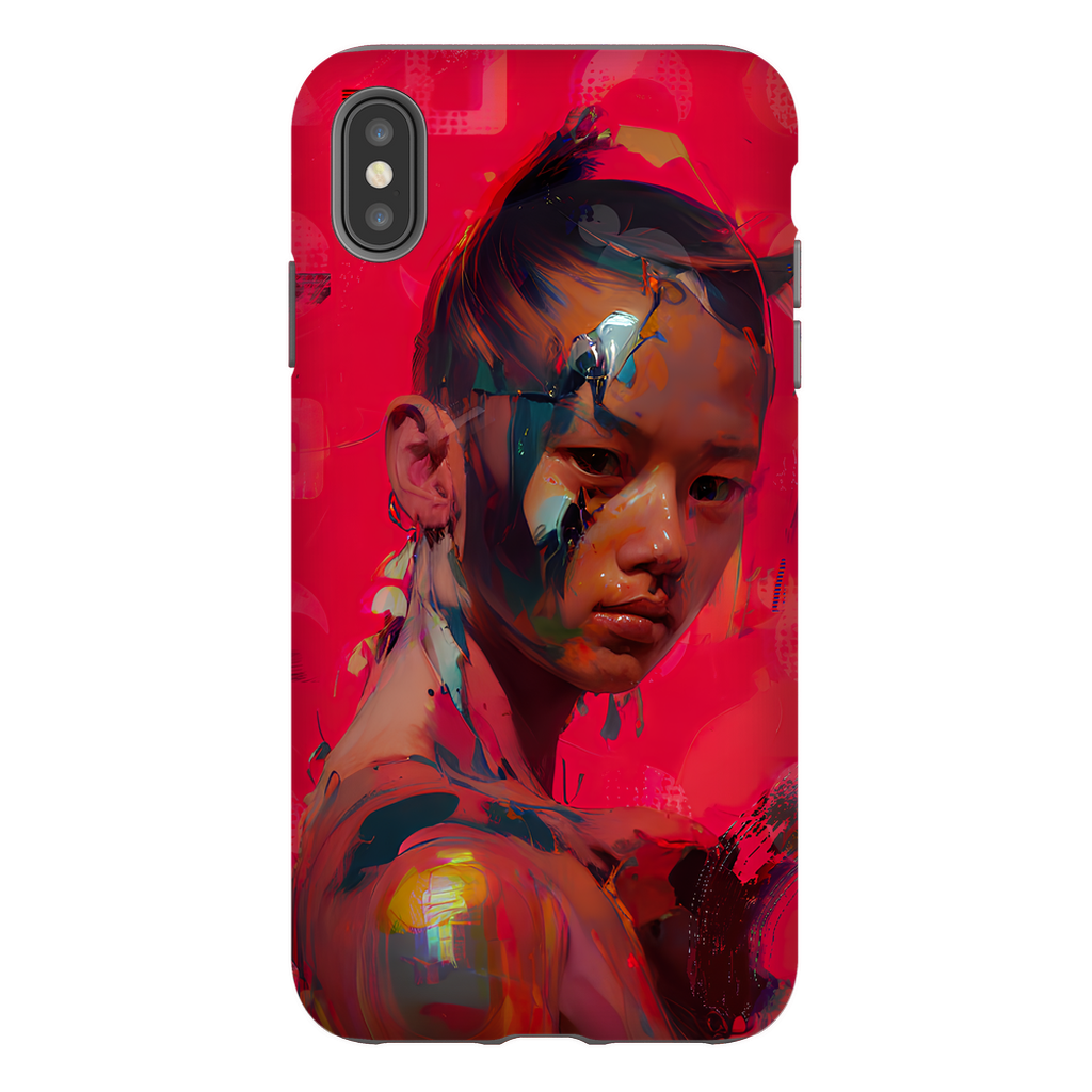 The Devil Inside Premium Tough Phone Case - Haze Long Fine Art and Resources Store