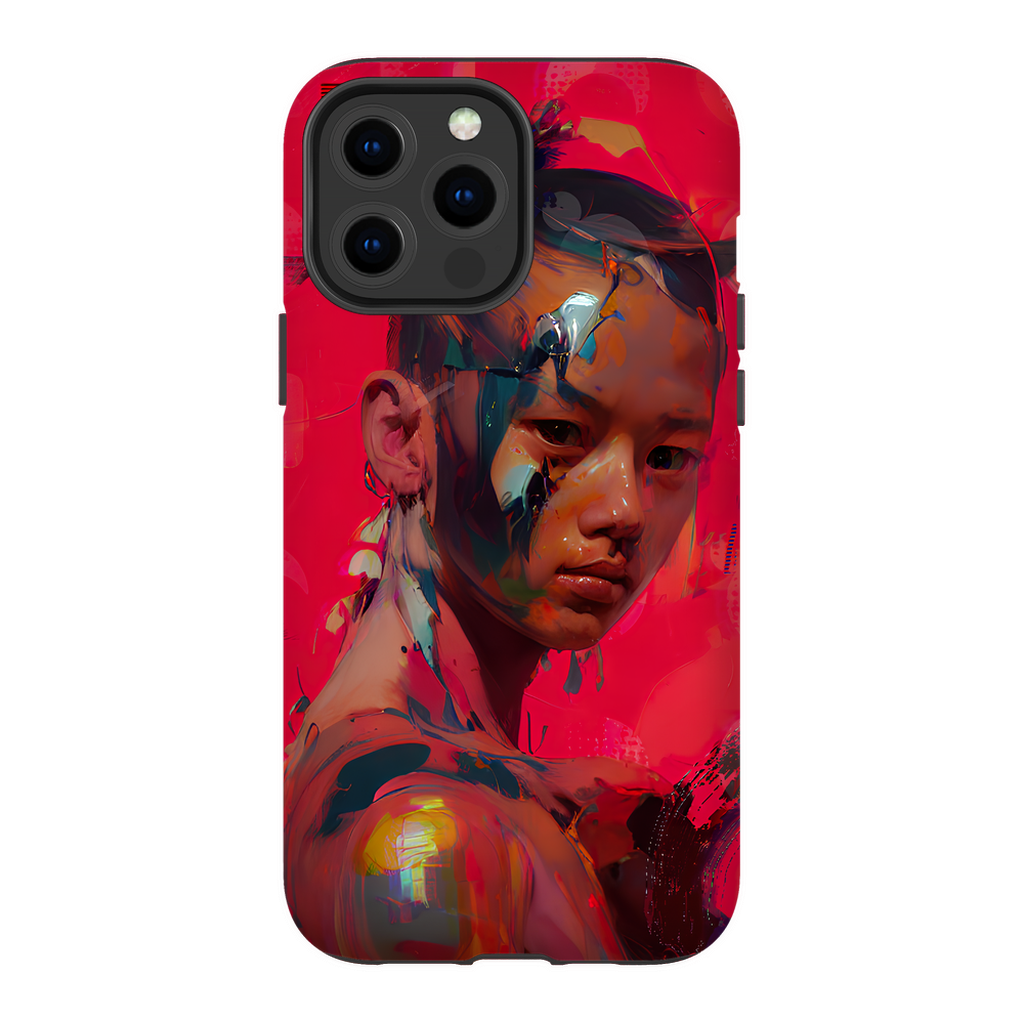 The Devil Inside Premium Tough Phone Case - Haze Long Fine Art and Resources Store