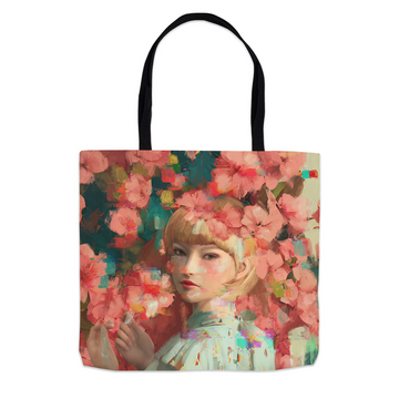 Wallflower Tote Bag - Haze Long Fine Art and Resources Store