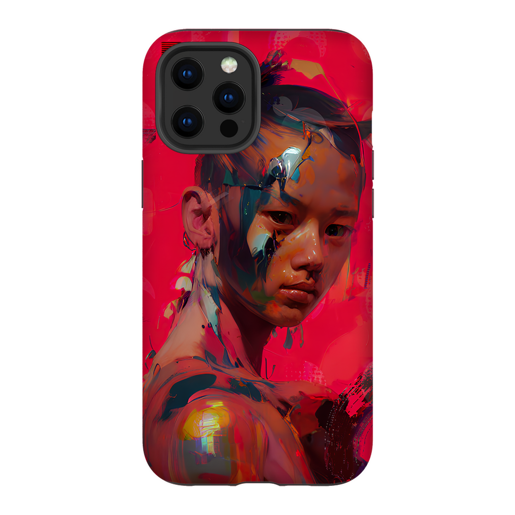 The Devil Inside Premium Tough Phone Case - Haze Long Fine Art and Resources Store