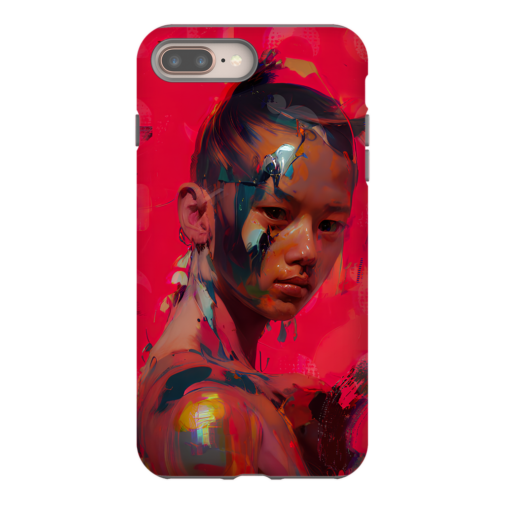 The Devil Inside Premium Tough Phone Case - Haze Long Fine Art and Resources Store