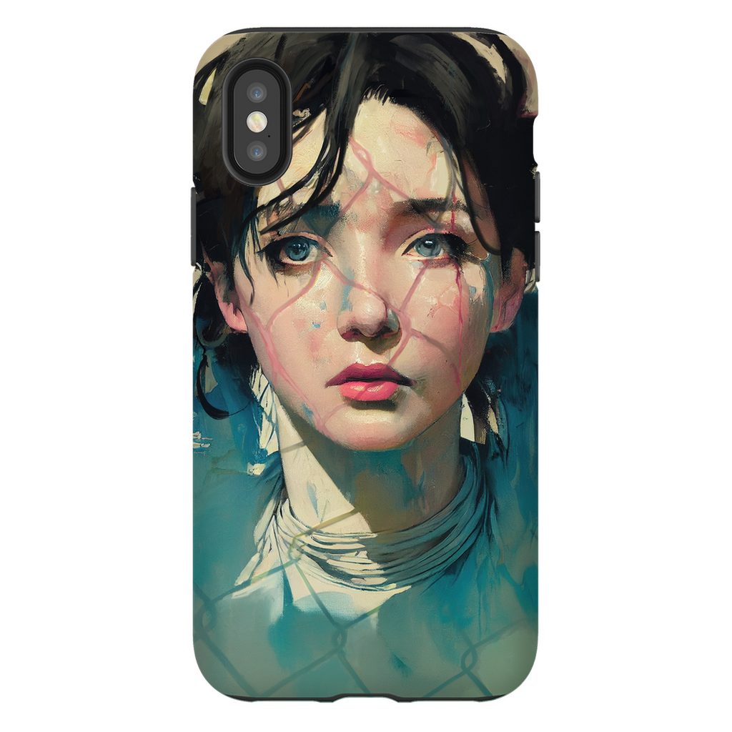 Degen 05 - Looking from the Outside Premium Phone Case - Haze Long Fine Art and Resources Store