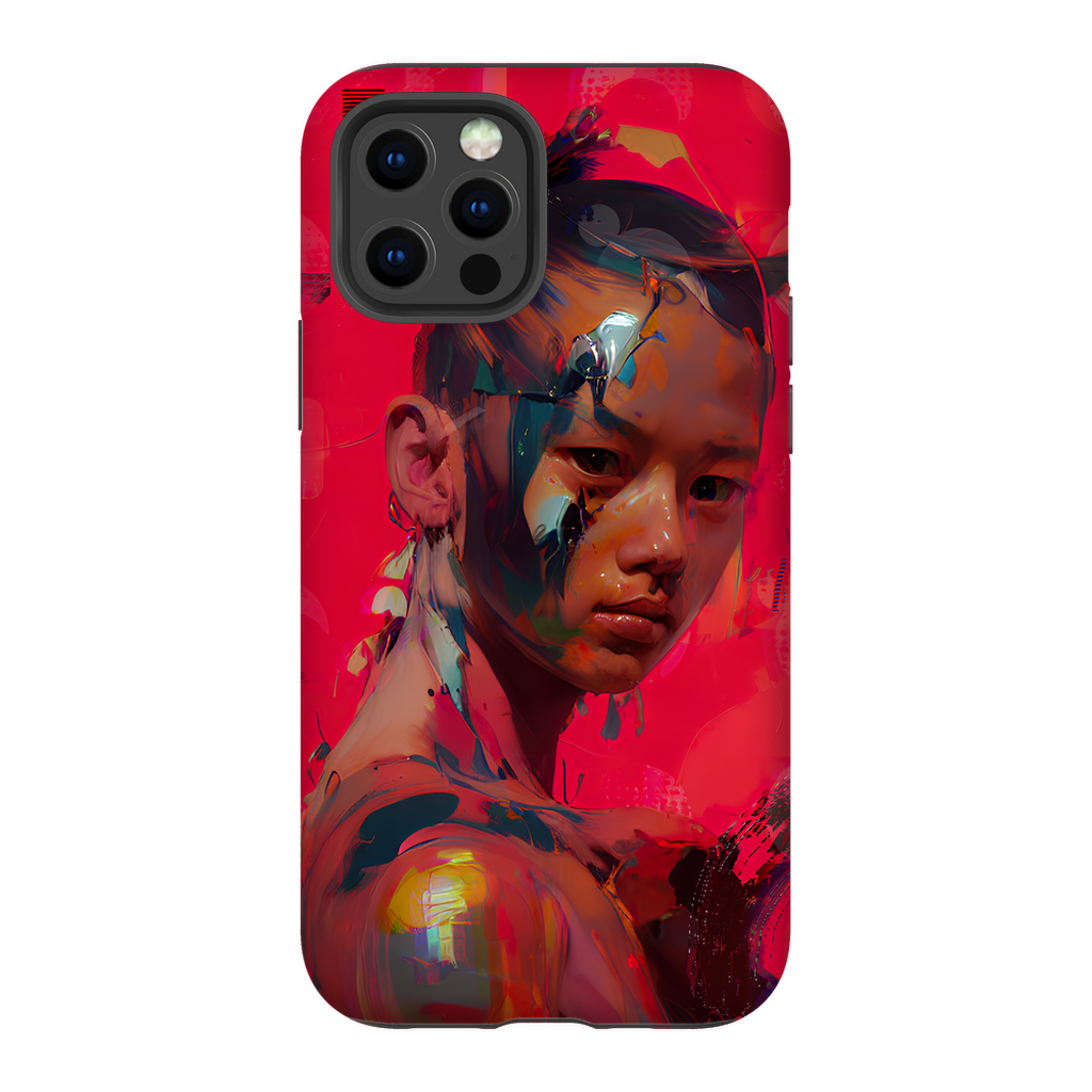 The Devil Inside Premium Tough Phone Case - Haze Long Fine Art and Resources Store