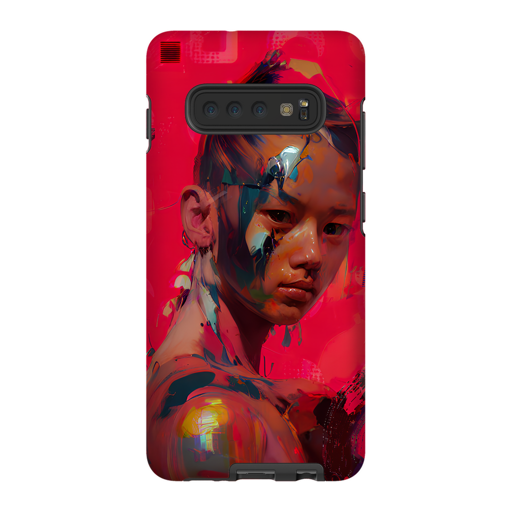 The Devil Inside Premium Tough Phone Case - Haze Long Fine Art and Resources Store