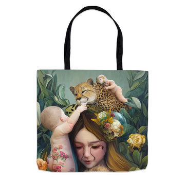 Black Tears Tote Bag