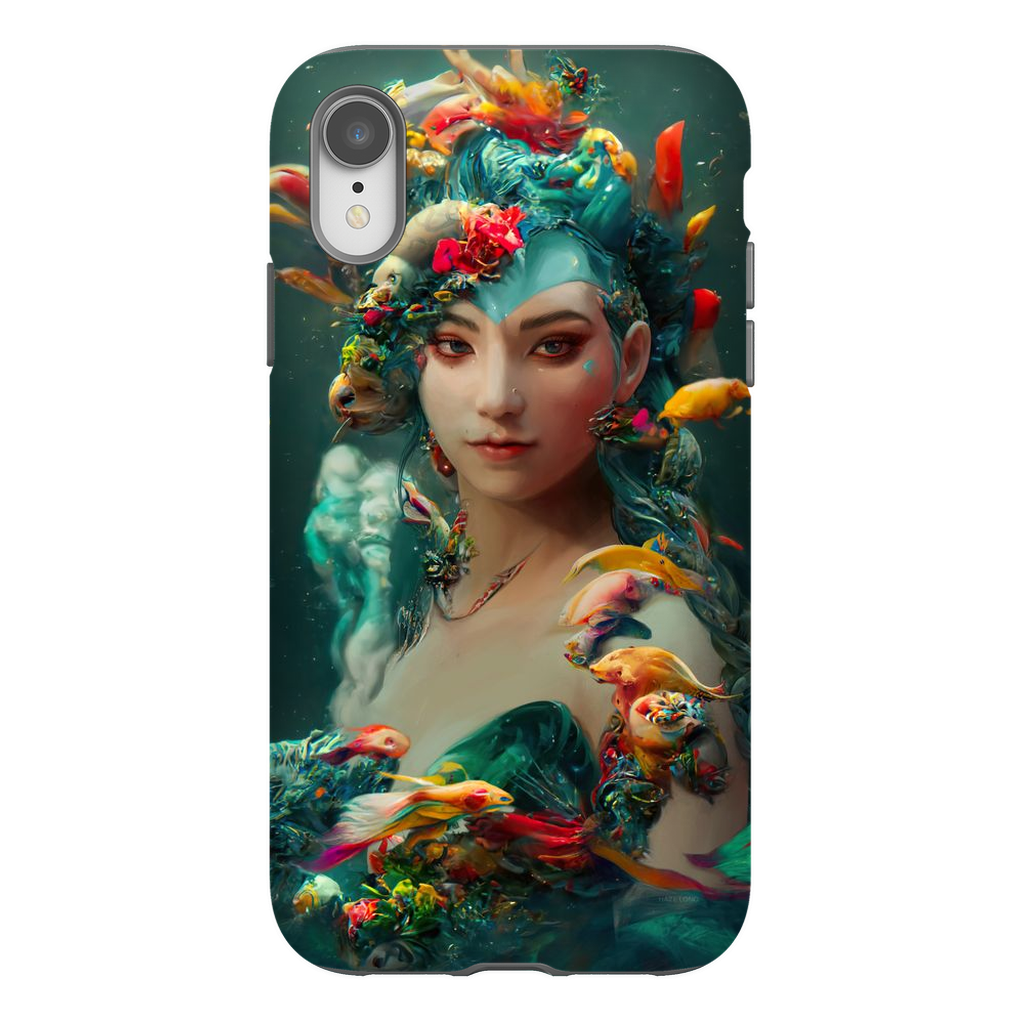 Pisces, The Empath Goddess of Healing Premium Tough Phone Case - Haze Long Fine Art and Resources Store