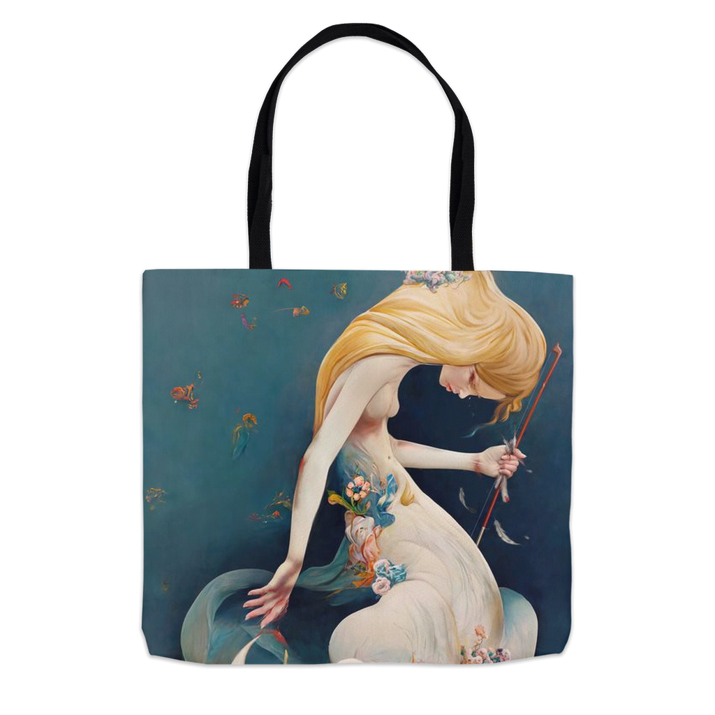 Metamorphosis of the Swan Tote Bag - Haze Long Fine Art and Resources Store