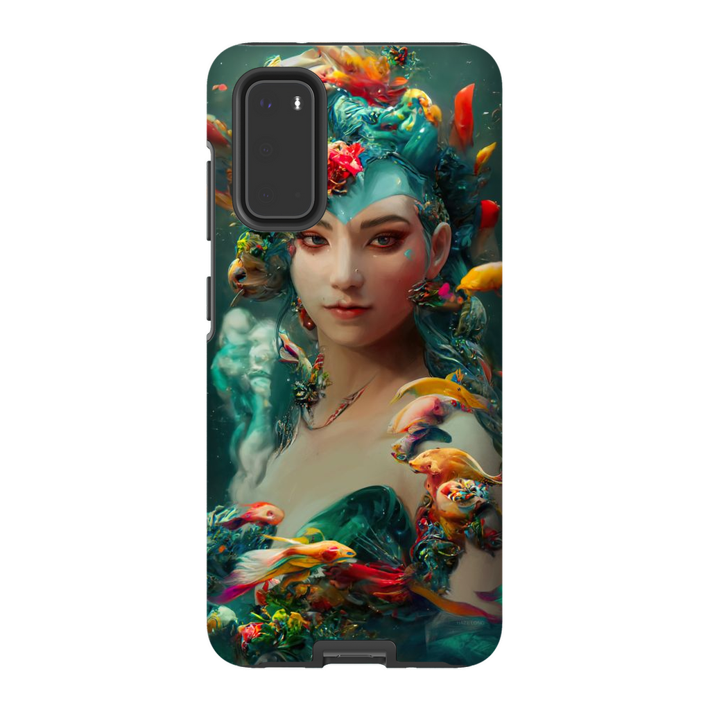 Pisces, The Empath Goddess of Healing Premium Tough Phone Case - Haze Long Fine Art and Resources Store