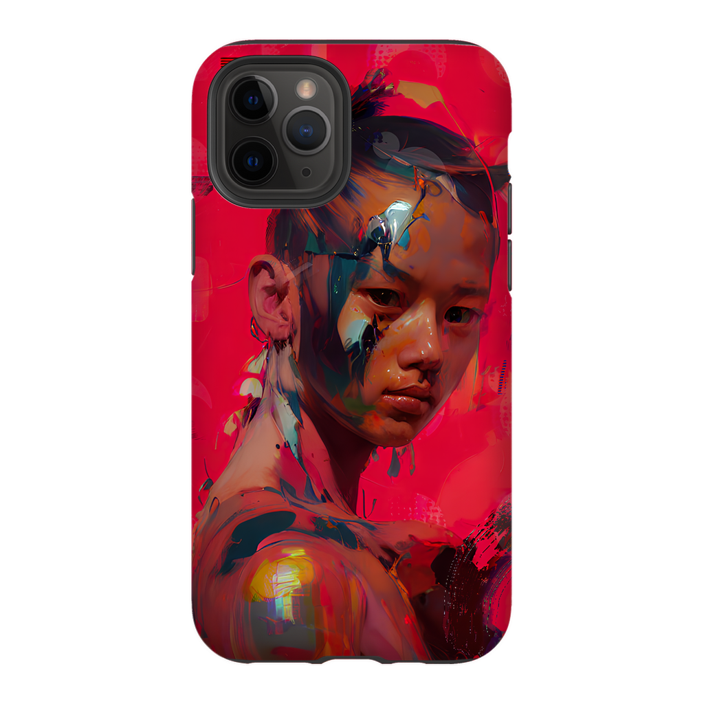 The Devil Inside Premium Tough Phone Case - Haze Long Fine Art and Resources Store