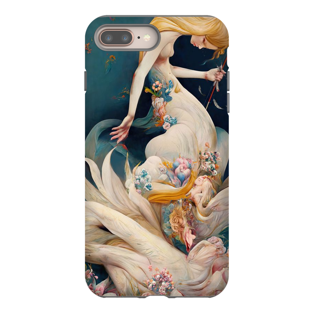 Metamorphosis of the Swan Premium Tough Phone Case - Haze Long Fine Art and Resources Store