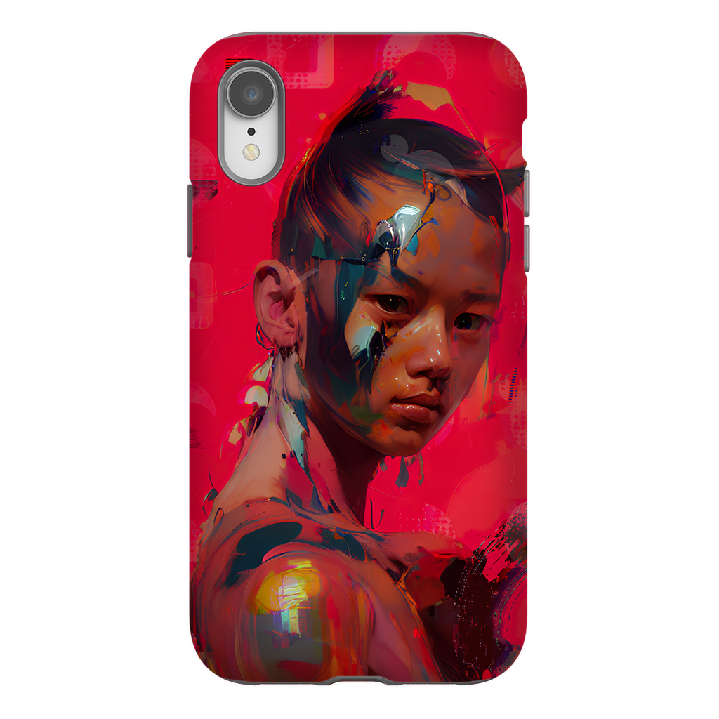 The Devil Inside Premium Tough Phone Case - Haze Long Fine Art and Resources Store