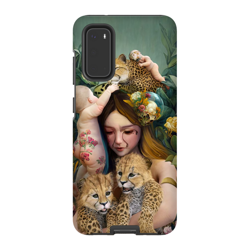 Black Tears Premium Tough Phone Case - Haze Long Fine Art and Resources Store