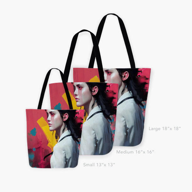 Genderless on Primary Tote Bag - Haze Long Fine Art and Resources Store