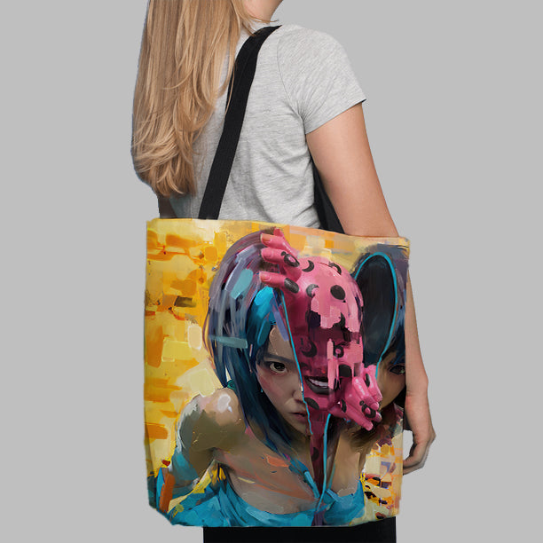 HELLO-OH!!! Tote Bag - Haze Long Fine Art and Resources Store