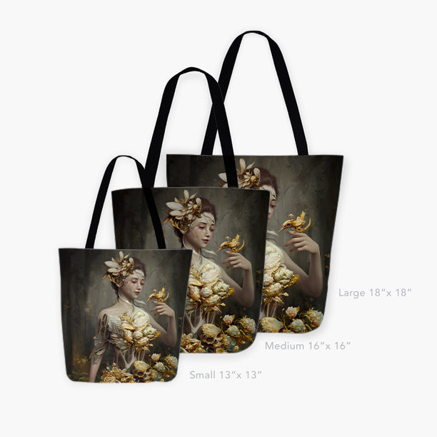 Hello Goodbye Tote Bag - Haze Long Fine Art and Resources Store