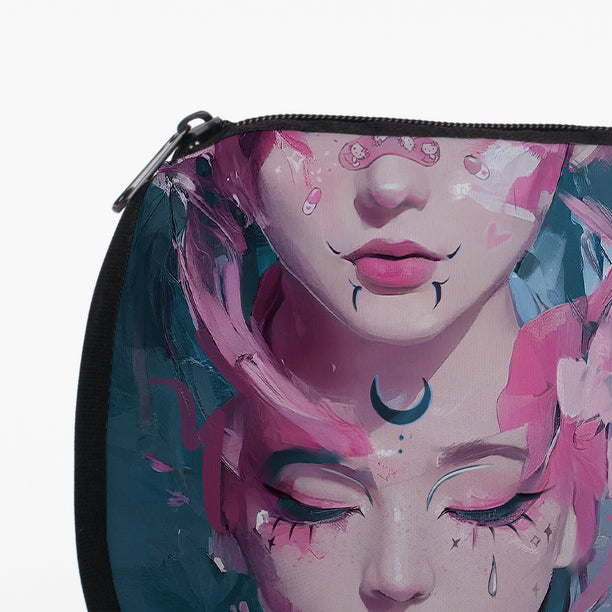 Influencer 03 - eGirl, Gucci, Nyan Rawr Cosmetic Pouch - Haze Long Fine Art and Resources Store