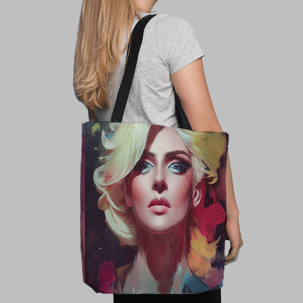 Influencer 02 - MUA, highlights is the new bronzer Tote Bag - Haze Long Fine Art and Resources Store