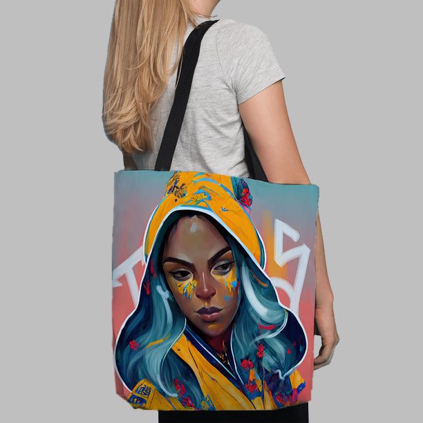 Swag and Bob Tote Bag - Haze Long Fine Art and Resources Store