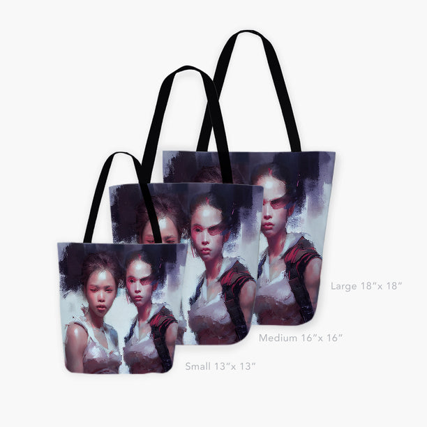 Soul Sisters Tote Bag - Haze Long Fine Art and Resources Store