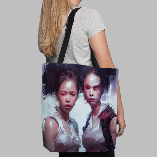 Soul Sisters Tote Bag - Haze Long Fine Art and Resources Store