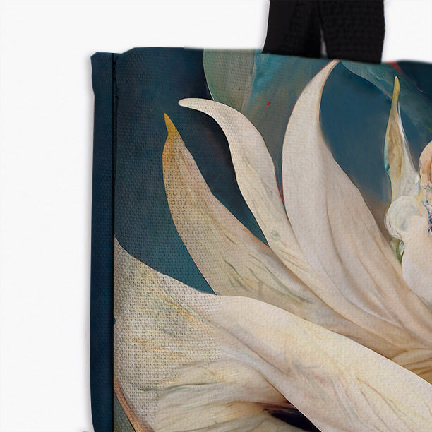 Metamorphosis of the Swan Tote Bag - Haze Long Fine Art and Resources Store