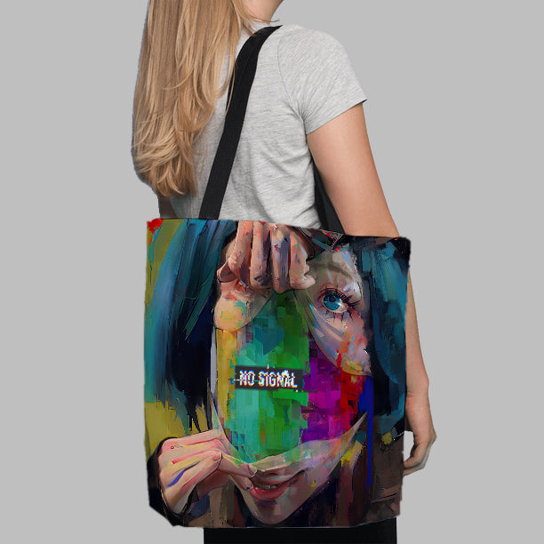 The Person You Called Is Unavailable Tote Bag - Haze Long Fine Art and Resources Store